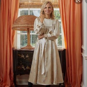 Tory Burch Mushroom Satin dress